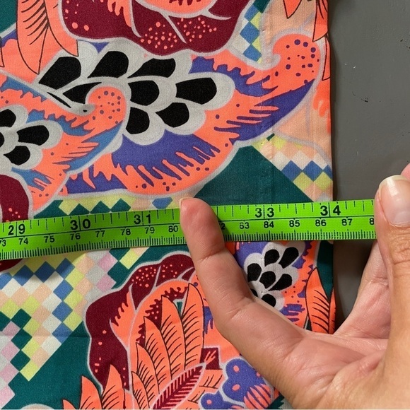 Mara Hoffman Orange Shift Dress in Jungle Trip Coral - Picture 14 of 16